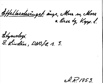 Bild på arkivkortet för arkivposten Effelkroksänget