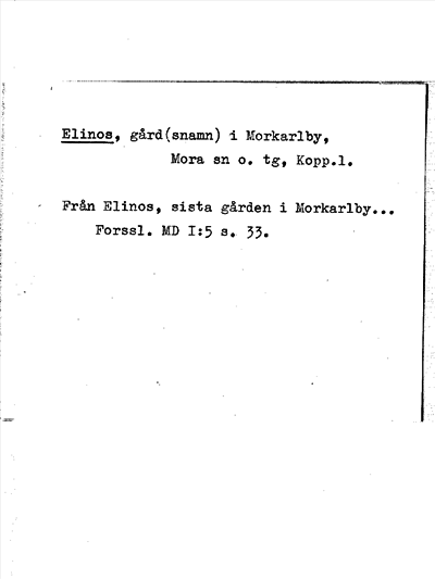 Bild på arkivkortet för arkivposten Elinos