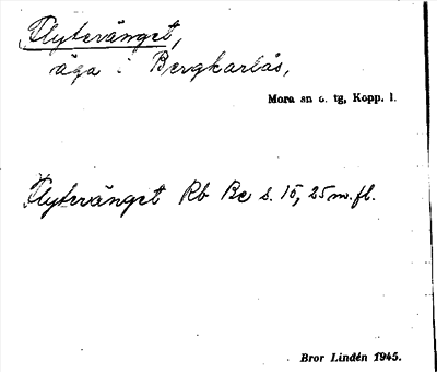 Bild på arkivkortet för arkivposten Flyteränget