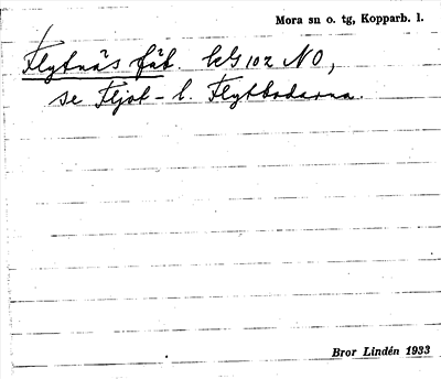 Bild på arkivkortet för arkivposten Flytnäs fäb., se Fljot- l. Flytbodarna