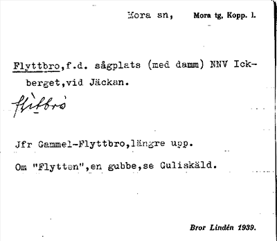 Bild på arkivkortet för arkivposten Flyttbro