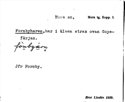 Bild på arkivkortet för arkivposten Fonnbyharen
