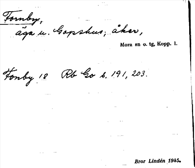 Bild på arkivkortet för arkivposten Fornby