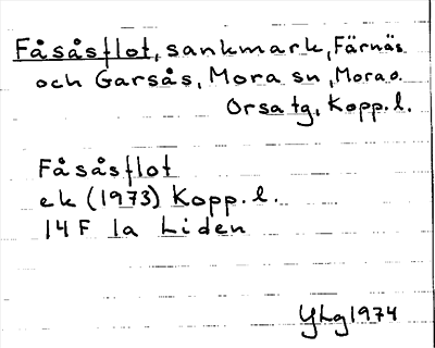 Bild på arkivkortet för arkivposten Fåsåsflot
