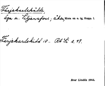 Bild på arkivkortet för arkivposten Färjekarlskätte