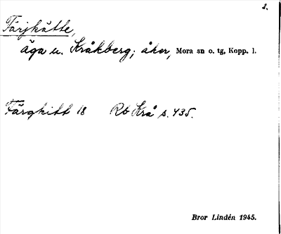 Bild på arkivkortet för arkivposten Färjkätte