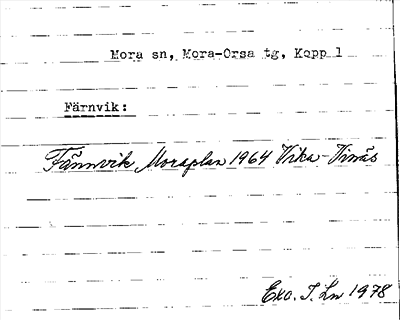 Bild på arkivkortet för arkivposten Färnvik