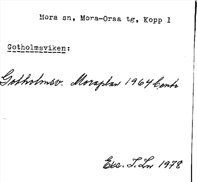 Bild på arkivkortet för arkivposten Gotholmsviken