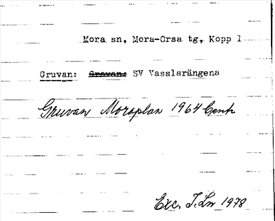 Bild på arkivkortet för arkivposten Gruvan