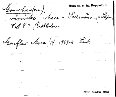 Bild på arkivkortet för arkivposten Gruvhar(en)