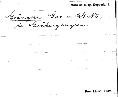 Bild på arkivkortet för arkivposten Gråmyren