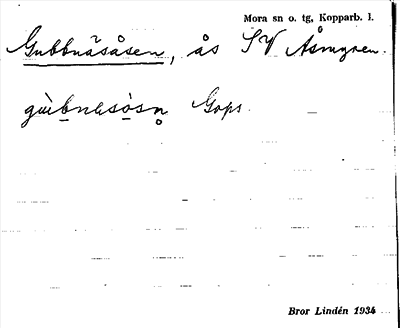 Bild på arkivkortet för arkivposten Gubbnäsåker
