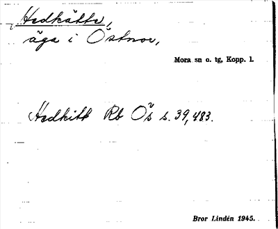 Bild på arkivkortet för arkivposten Hedkätte
