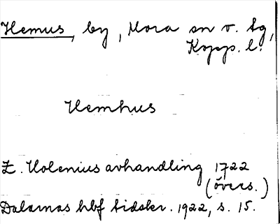 Bild på arkivkortet för arkivposten Hemus