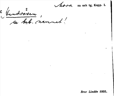 Bild på arkivkortet för arkivposten Hundröven
