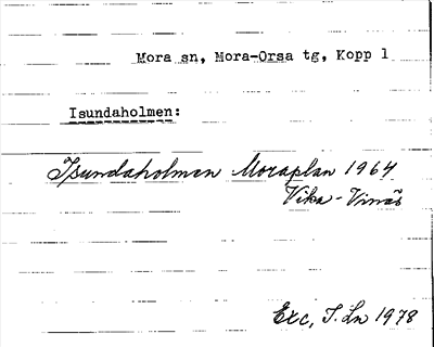 Bild på arkivkortet för arkivposten Isundaholmen