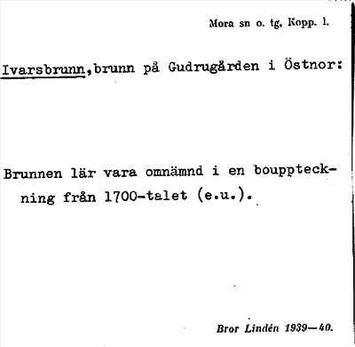 Bild på arkivkortet för arkivposten Ivarsbrunn