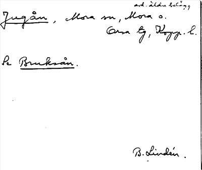 Bild på arkivkortet för arkivposten Jugån, se Bruksån