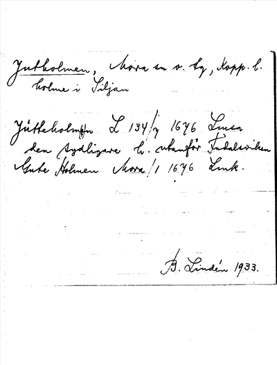Bild på arkivkortet för arkivposten Jutholmen