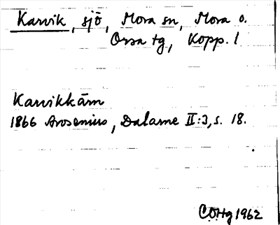 Bild på arkivkortet för arkivposten Karvik