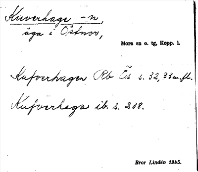 Bild på arkivkortet för arkivposten Kuverhage, Kuverhagen