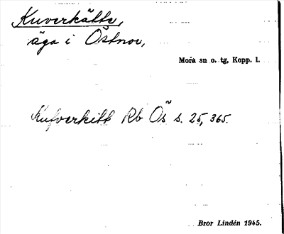 Bild på arkivkortet för arkivposten Kuverkätte