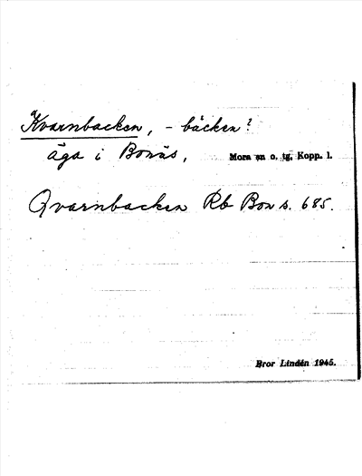 Bild på arkivkortet för arkivposten Kvarnbacken, Kvarnbäcken?