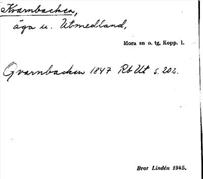 Bild på arkivkortet för arkivposten Kvarnbacken