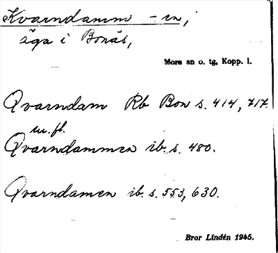 Bild på arkivkortet för arkivposten Kvarndamm, Kvarndammen