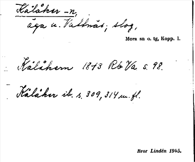 Bild på arkivkortet för arkivposten Kålåker, Kålåkern