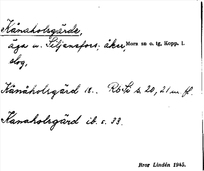 Bild på arkivkortet för arkivposten Kånaholsgärde