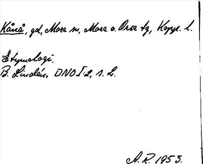 Bild på arkivkortet för arkivposten Kånå