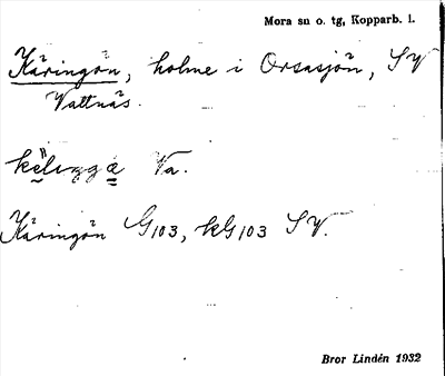 Bild på arkivkortet för arkivposten Käringön