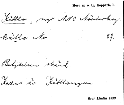 Bild på arkivkortet för arkivposten Kättlo