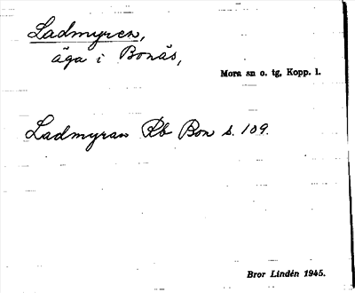 Bild på arkivkortet för arkivposten Ladmyren