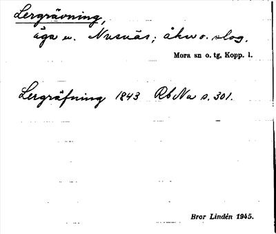 Bild på arkivkortet för arkivposten Lergrävning