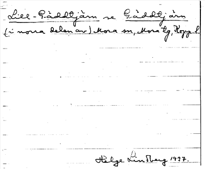 Bild på arkivkortet för arkivposten Lill-Gäddtjärn, se Gäddtjärn