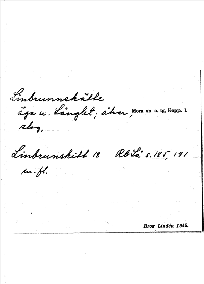 Bild på arkivkortet för arkivposten Linbrunnskätte