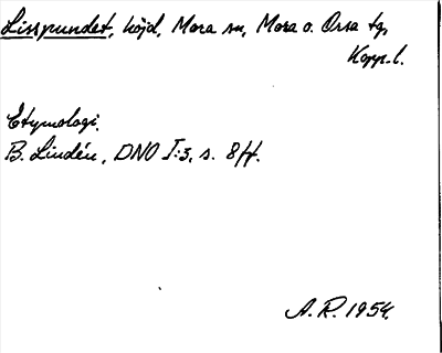 Bild på arkivkortet för arkivposten Lisspundet
