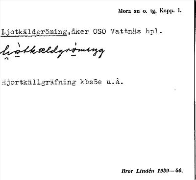 Bild på arkivkortet för arkivposten Ljotkäldgröming