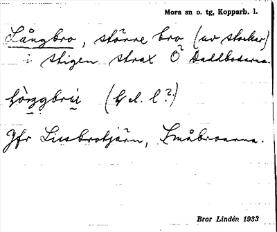 Bild på arkivkortet för arkivposten Långbro