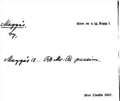 Bild på arkivkortet för arkivposten Maggås