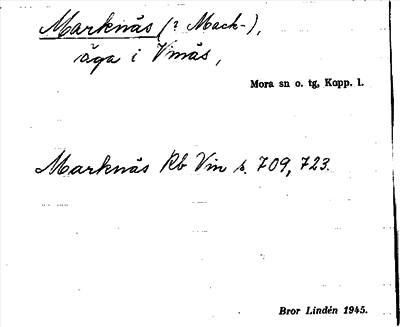 Bild på arkivkortet för arkivposten Marknäs