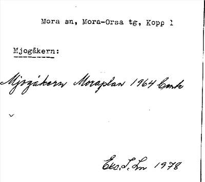Bild på arkivkortet för arkivposten Mjogåkern