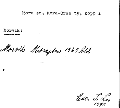 Bild på arkivkortet för arkivposten Morvik