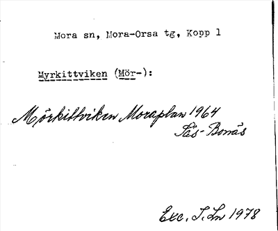 Bild på arkivkortet för arkivposten Myrkittviken (Mör-)