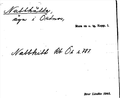 Bild på arkivkortet för arkivposten Nabbkätte