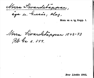 Bild på arkivkortet för arkivposten Norra Sivardstäppan