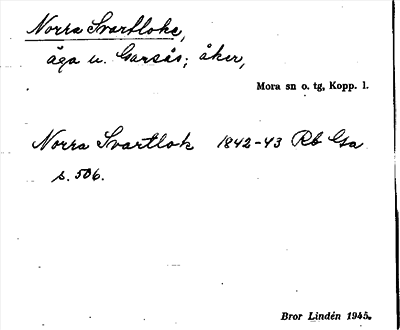Bild på arkivkortet för arkivposten Norra Svartloke