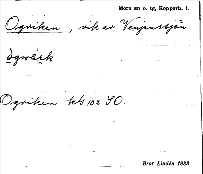 Bild på arkivkortet för arkivposten Ogviken